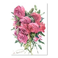 plakat english roses od suren nersisyan