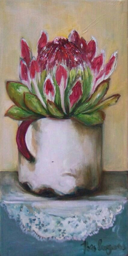 protea art protea flower oil painting abstract watercolor paintings abstract flowers