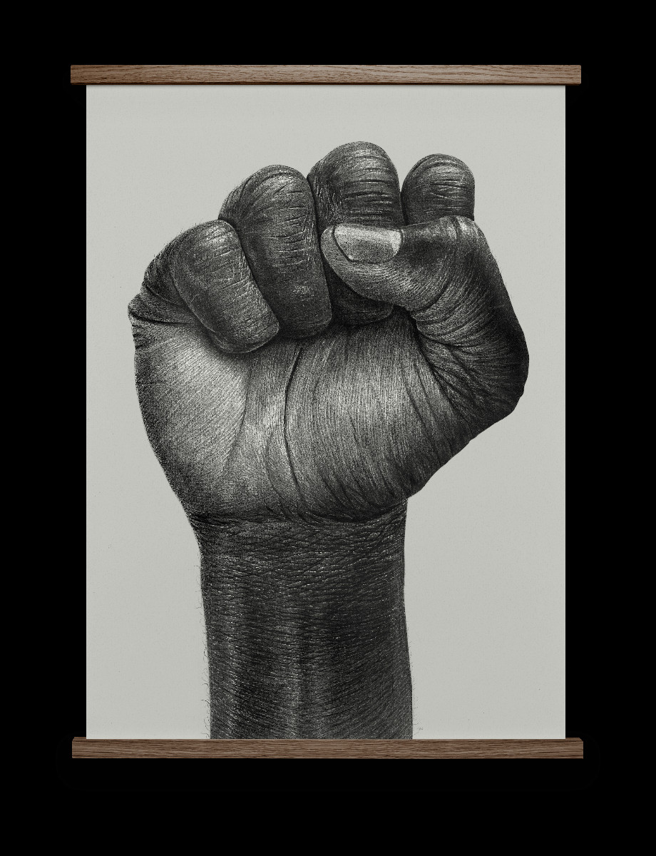 raised fist illustration