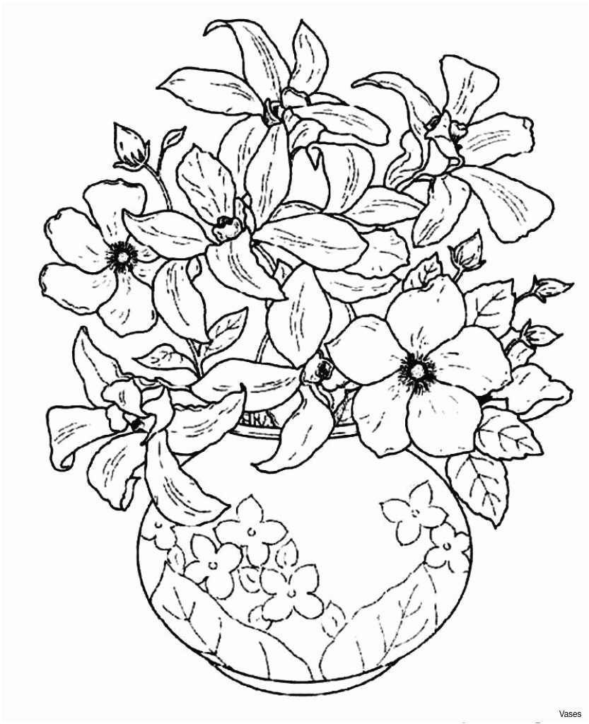 flower design drawing bouquet coloring pages real roses new