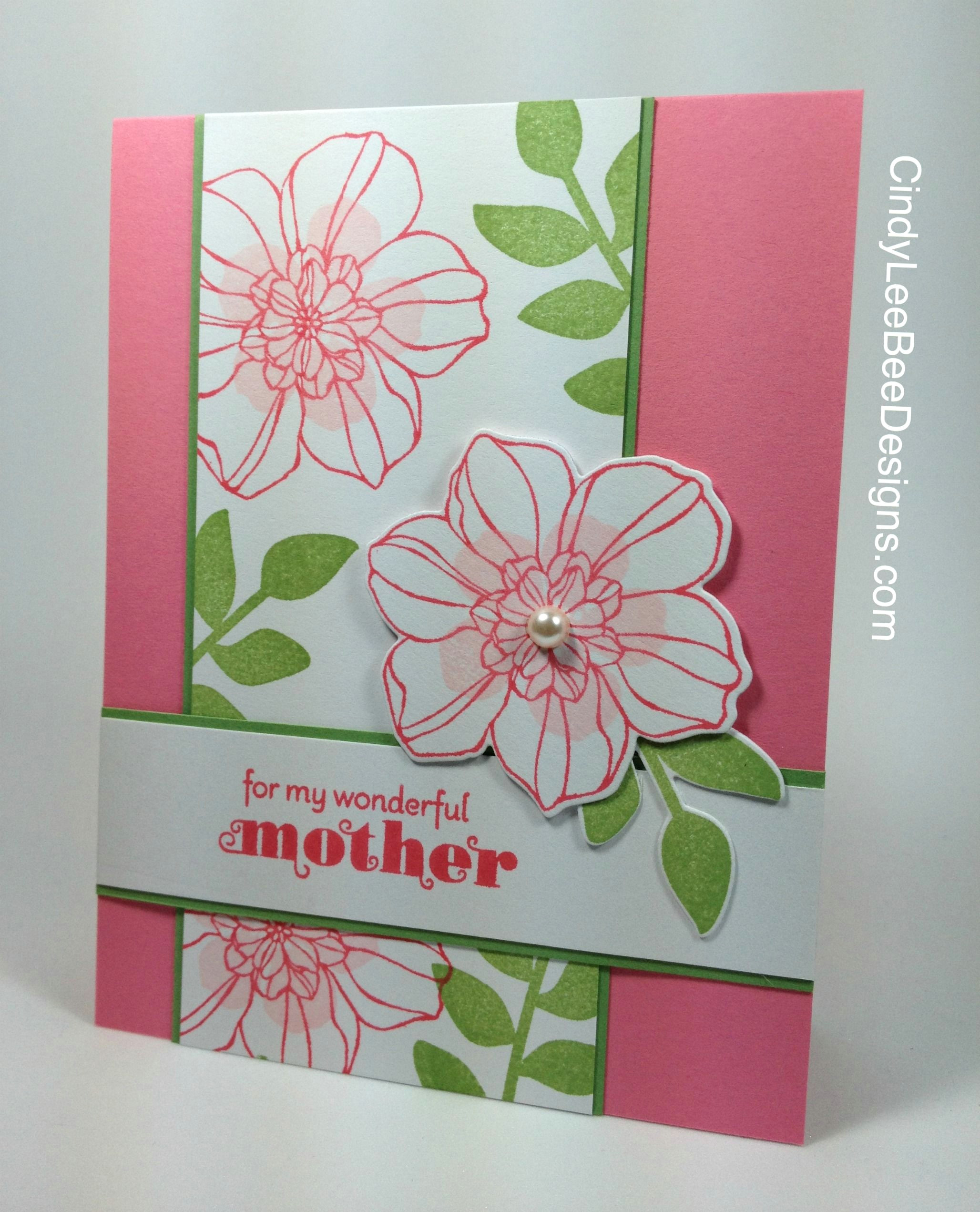 from cindyleebee designs mother s day card