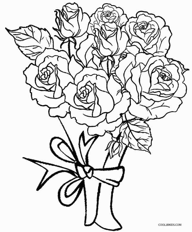 coloring pages of roses and hearts new rose coloring page fresh color pages for kids luxury