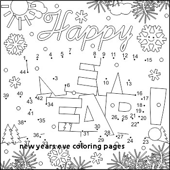 0d connect the dots coloring awesome 21 new years eve coloring pages