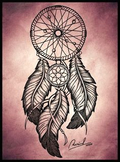 dreamcatcher amazing draw dream catcher tattoo design dream tattoos love tattoos feather tattoos