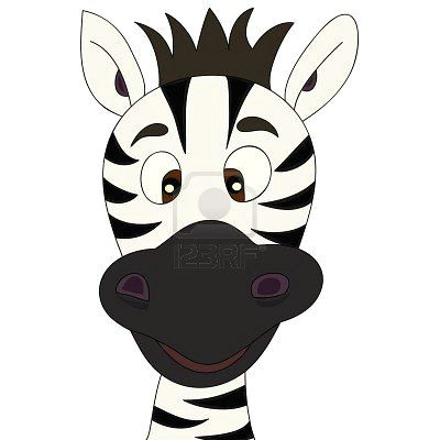 zebra face