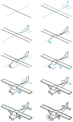 draw a single engine airplane by spacefem on openclipart
