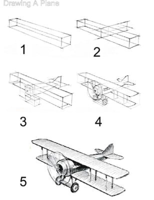 how to draw a plane michaelsstores
