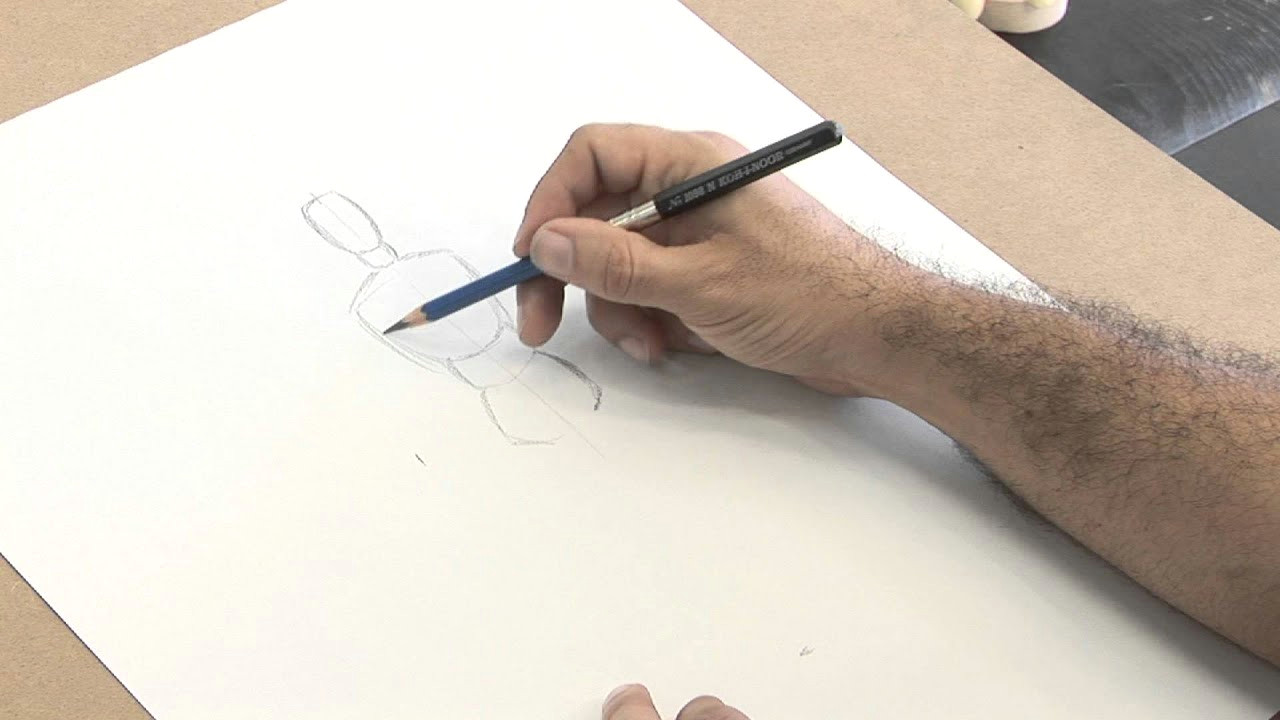 how to draw a human body figure drawing techniques