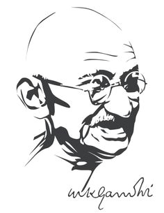 mahatma gandhi by astayoga deviantart com on deviantart contact me at astayoga gmail com if you want to use it for commercial purposes