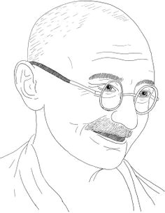 mahatma gandhi sketch gandhi quotes gandhi gandhi quotes mahatma gandhi