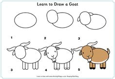 how to draw goat how to draw goats american fainting goat organization drawing techniques