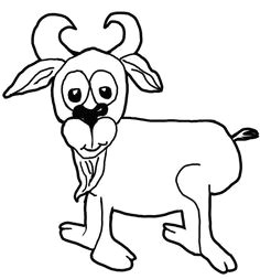 how to draw a goat easy drawings cartoon drawings cartoon art how to
