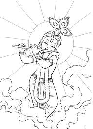 images of line drawing krishna google search