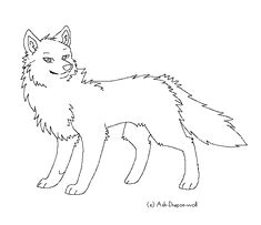 line art wolf wolves gray wolf