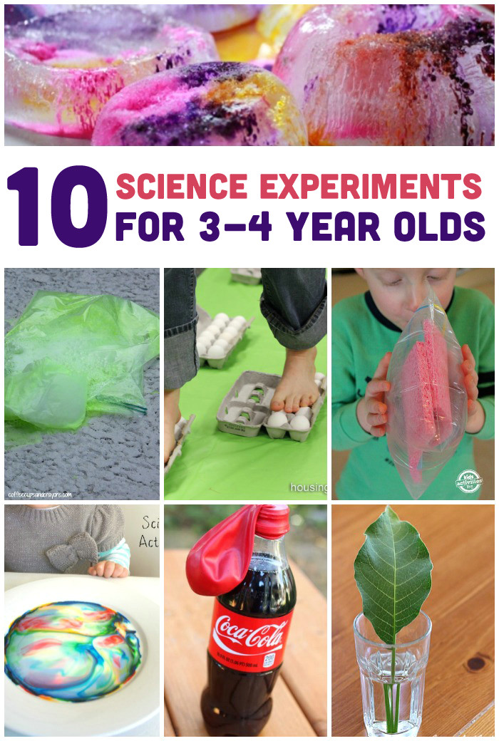 10 simple science experiments for 3 4 year olds