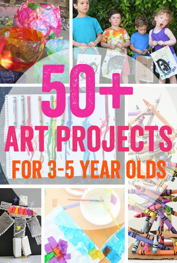 50 art projects for 3 5 year olds