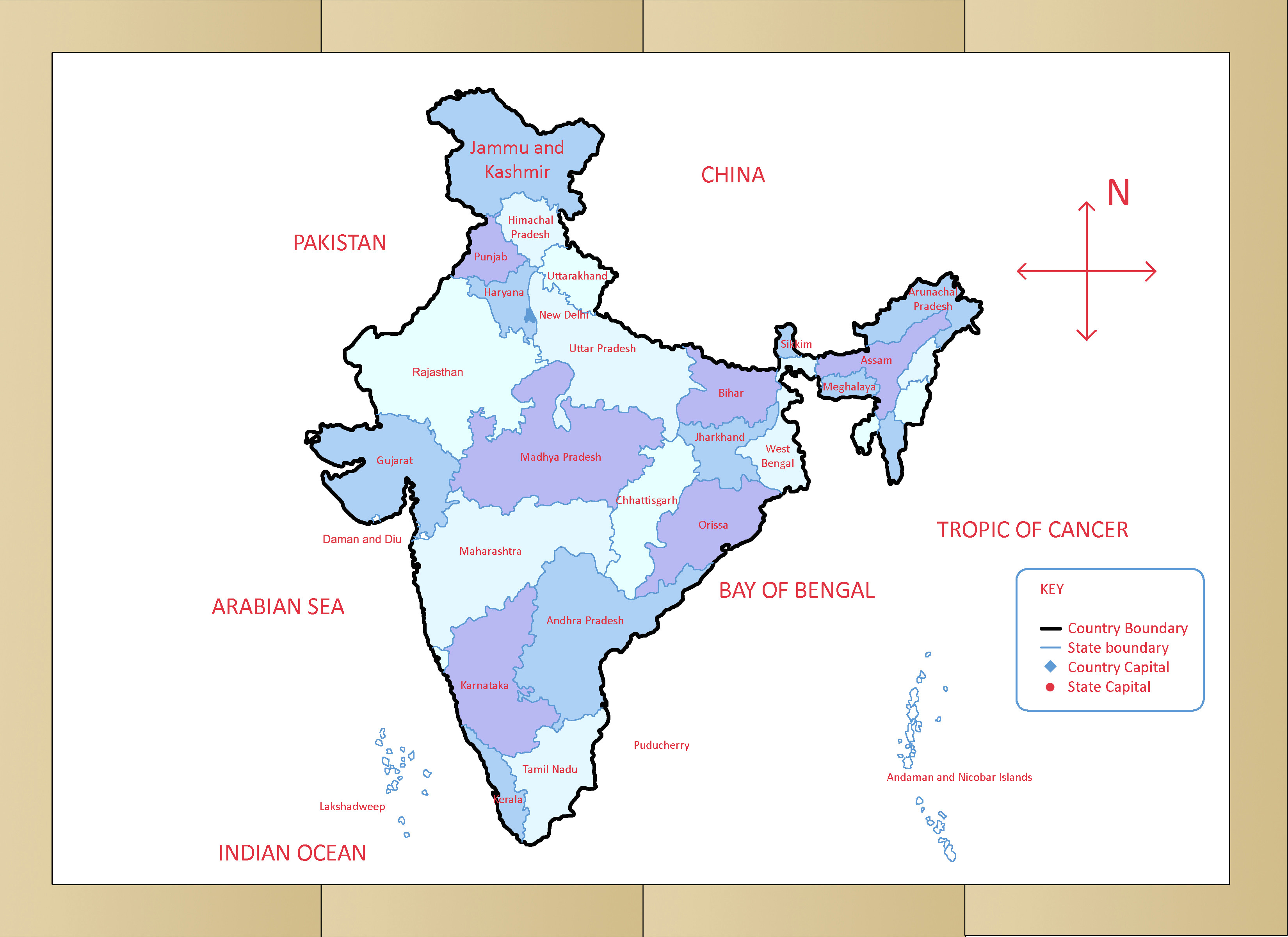 Easy Drawing India Map How to Draw the Map Of India with Pictures Wikihow