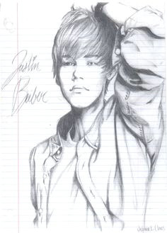 justin bieber sketch no way i could draw that justin bieber sketch