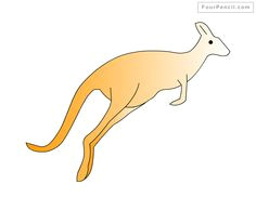 how to draw kangaroo for kids step by step drawing tutorial draw kangaroo for kids step by step easy