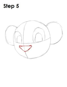 draw simba step 5 disney character drawings disney drawings cartoon drawings cute drawings