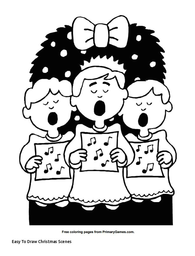 easy to draw christmas scenes 1 453 free printable christmas coloring pages for kids of easy