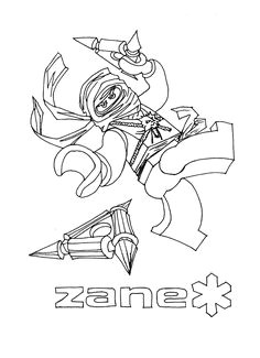 coloring pages ninjago zane and the rest of the ninja ninjago coloring pages