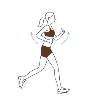 Easy Drawing Of A Girl Running Easy Drawing Of Girl Running Escp