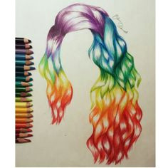 this was my favorite hair drawing i have done