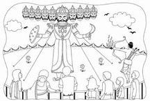 ravan kumbhkaran sketches for kids google search