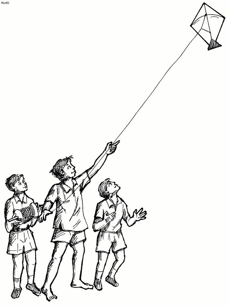 drawing of makar sankranti free kite coloring pages alltoys for photo drawing of