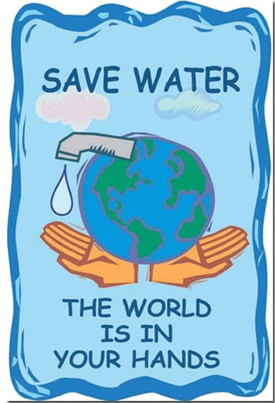 save water slogans
