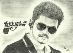 actor vijay drawing