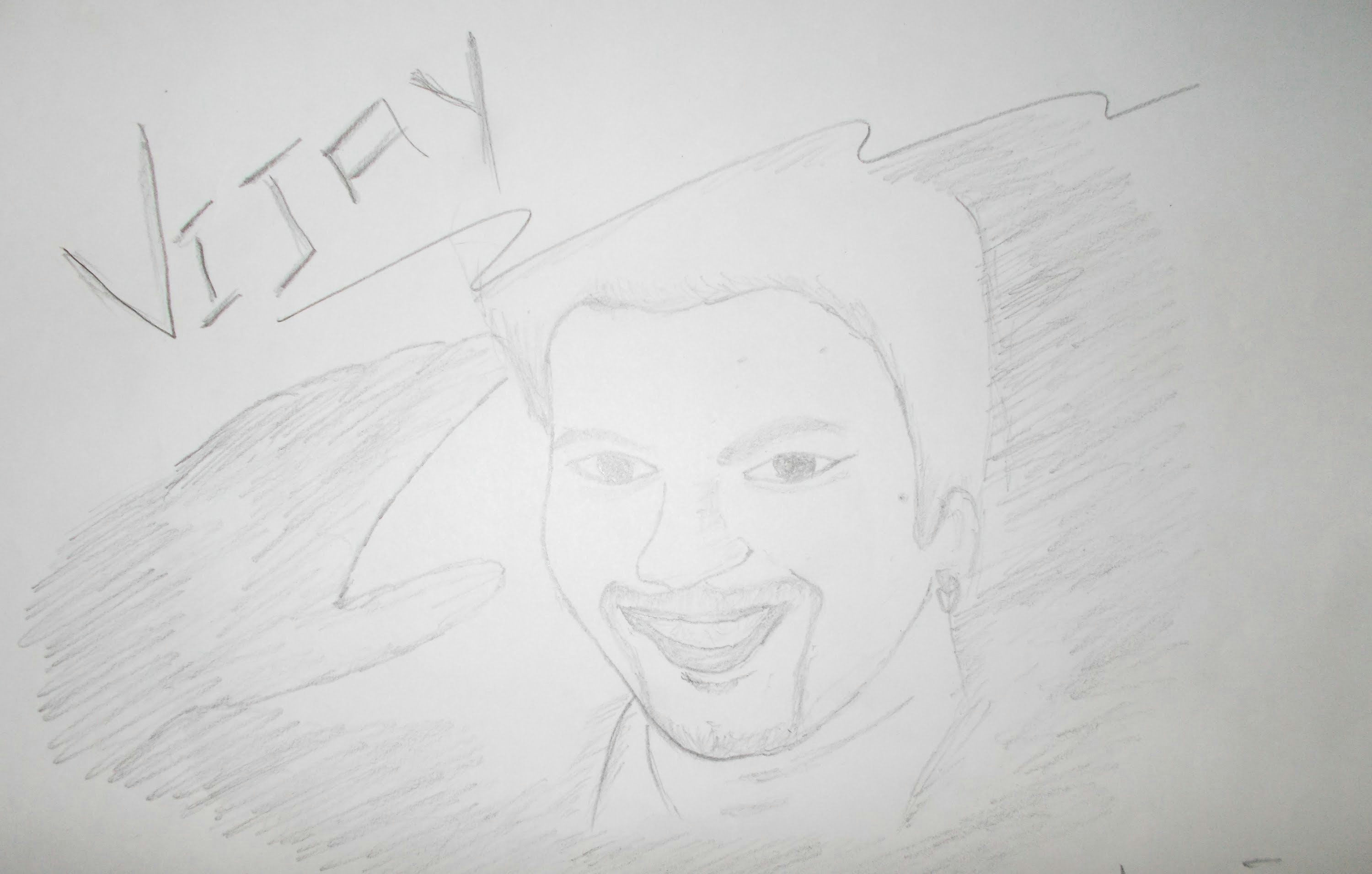 ilayathalapathy vijay drawing