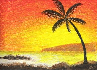 easy oil pastel ideas simple oil pastel art google search