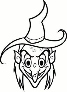 how to draw a witch face step 7 witch face paint witch painting rock