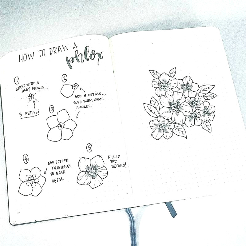 nice easy flower drawings how to draw perfect flower doodles for bullet journal spreads of nice
