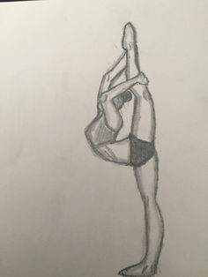 add paint and add my name and put in frame ballet drawings dancing drawings