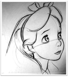 alice in wonderland disney pencil sketch disney sketches art sketches drawing