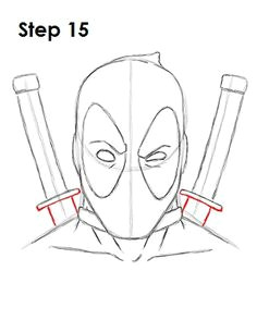 deadpool marvel drawing 15 marvel drawings deadpool drawings cartoon drawings detailed drawings