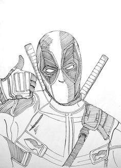 deadpool fan art deadpool ryan reynolds by db