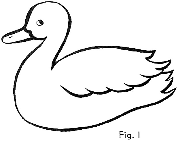 duck drawing for kids google search