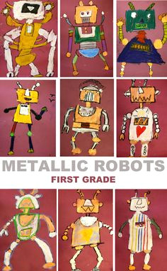 use this drawing guide to kickstart your next robot art activity see what my first