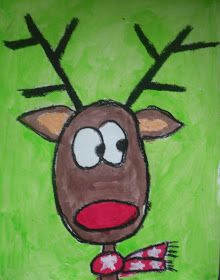 artventurous reindeer portraits christmas art projects christmas art for kids easy christmas drawings