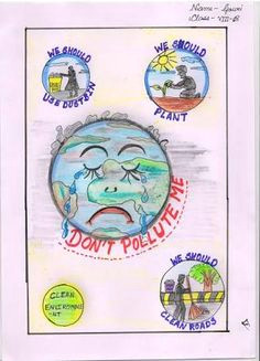 image result for drawing poster on swachh bharat