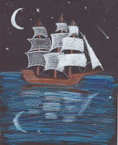 creator s joy ship at night drawing lesson drawing lessons sculpture clay teaching art