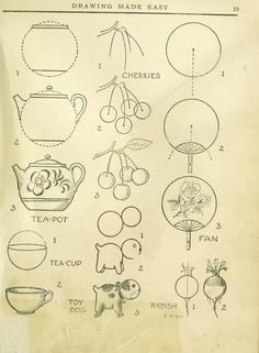 today s drawing class 101 featuring lessons from the 1921 vintage book drawing made easy