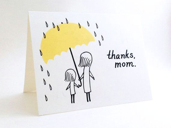 simple mother s day card cute i love you by euclidstreetshop 4 00