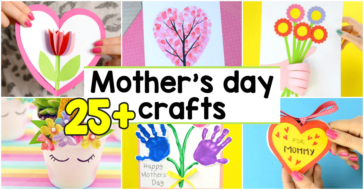 25 mothers day crafts for kids most wonderful cards keepsakes and more easy peasy and fun