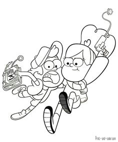 gravity falls coloring page fall coloring sheets fall coloring pages colouring cartoon coloring