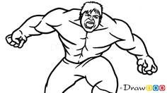 how to draw hulk superheroes draw something easy drawings august 28